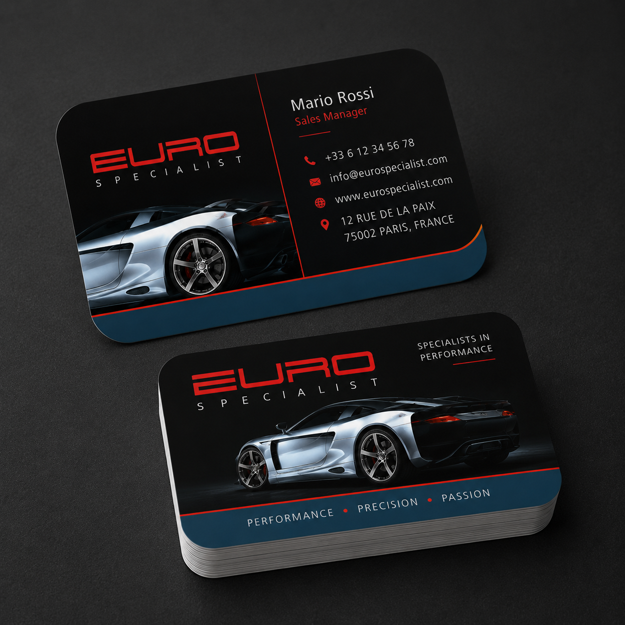 Fold-Over Business Cards - Image 3