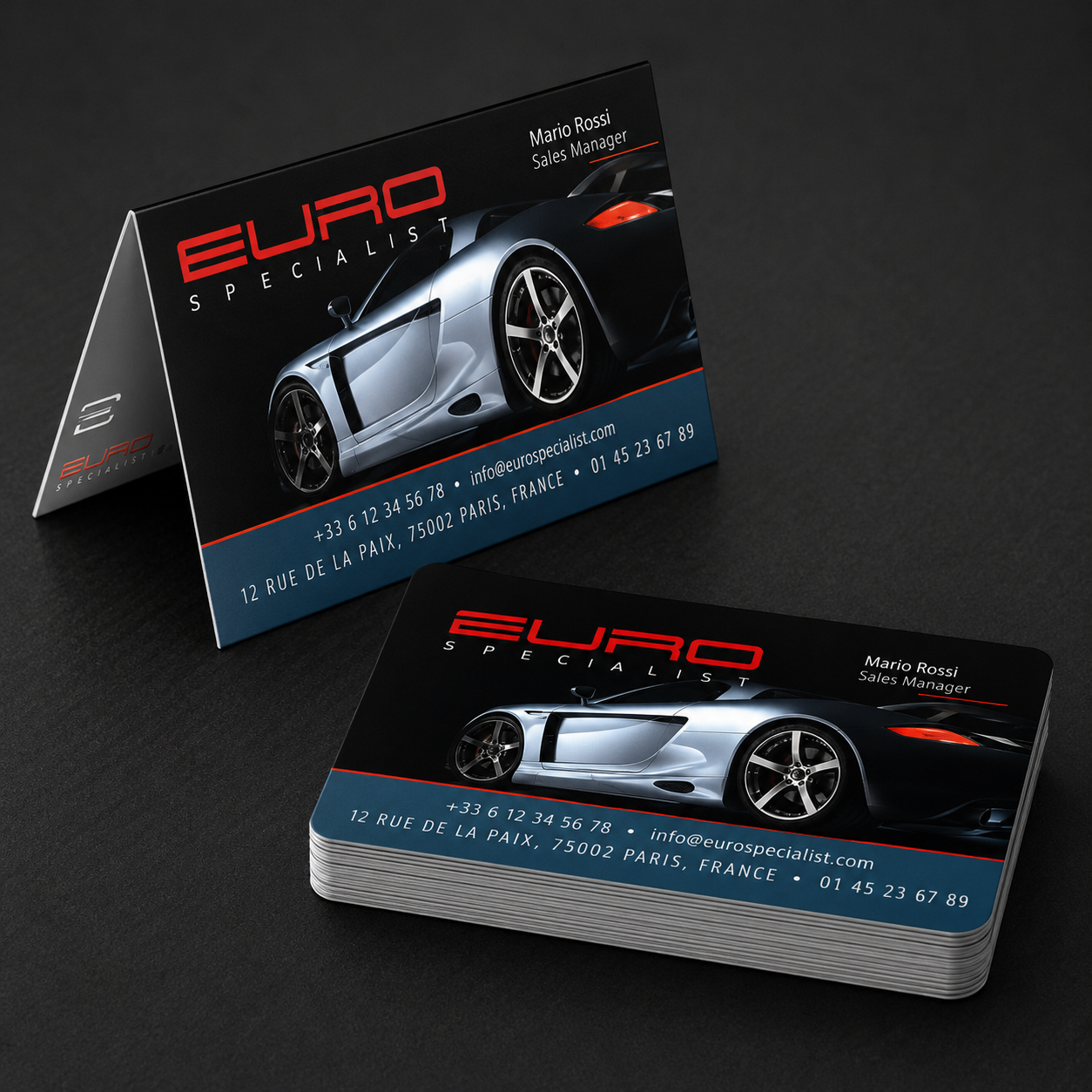Fold-Over Business Cards - Image 2