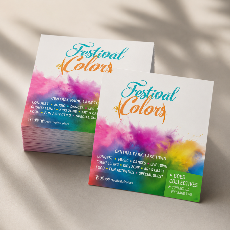 SILK LAMINATED BUSINESS CARDS