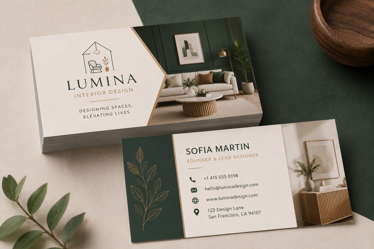 Custom mini business cards for unique and professional networking