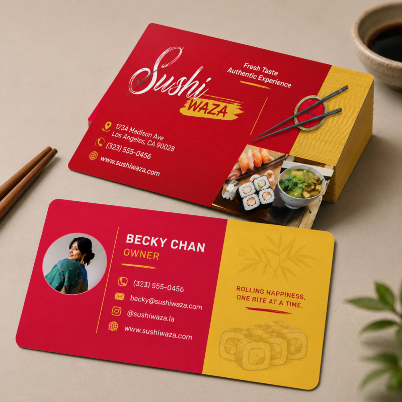 LINEN FINISH BUSINESS CARDS