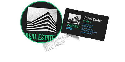 FOIL STAMPED BUSINESS CARDS
