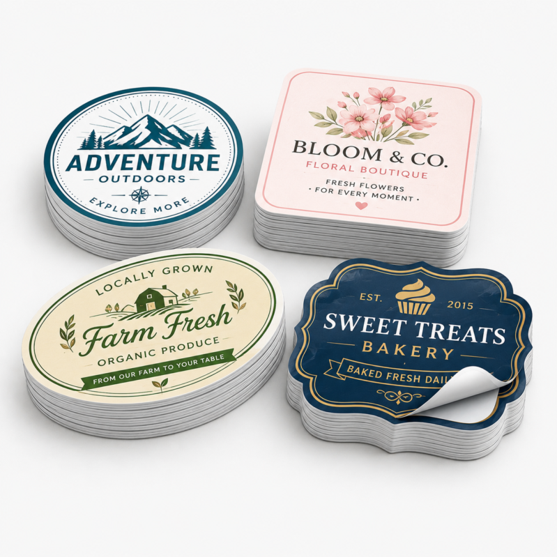 Labels With Shapes